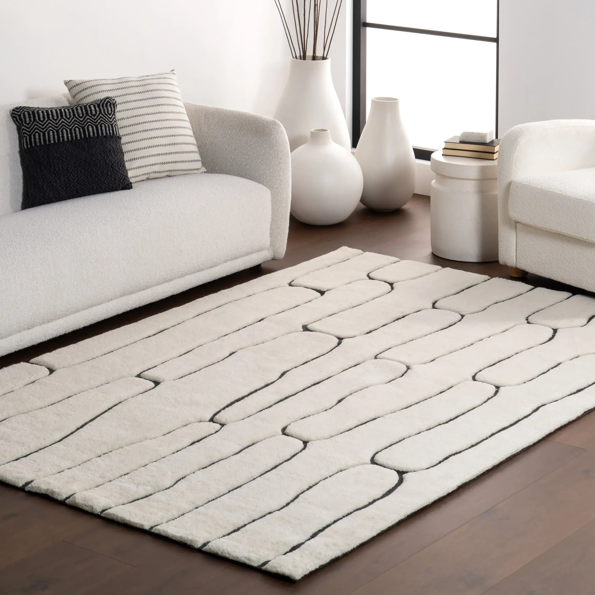 Nazco Abstract New Zealand Wool Rug | From Where
