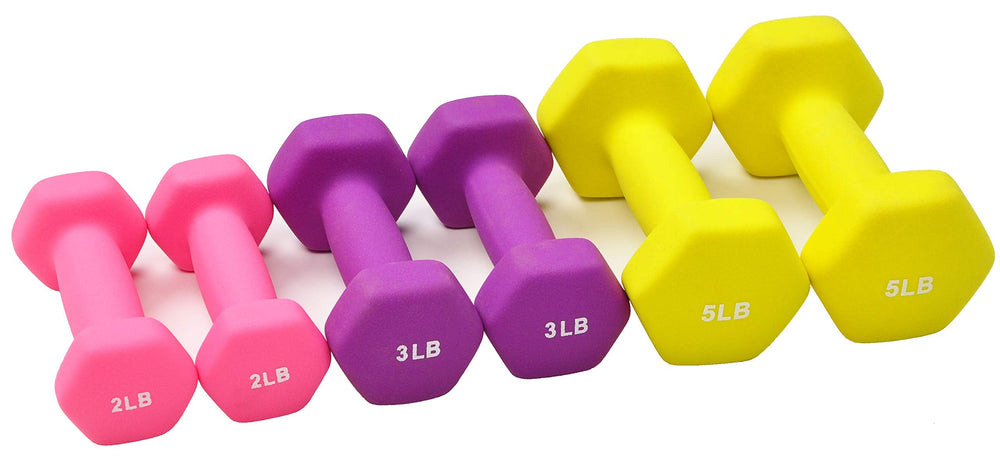 Neoprene Dumbbell Hand Weights - From Where - 