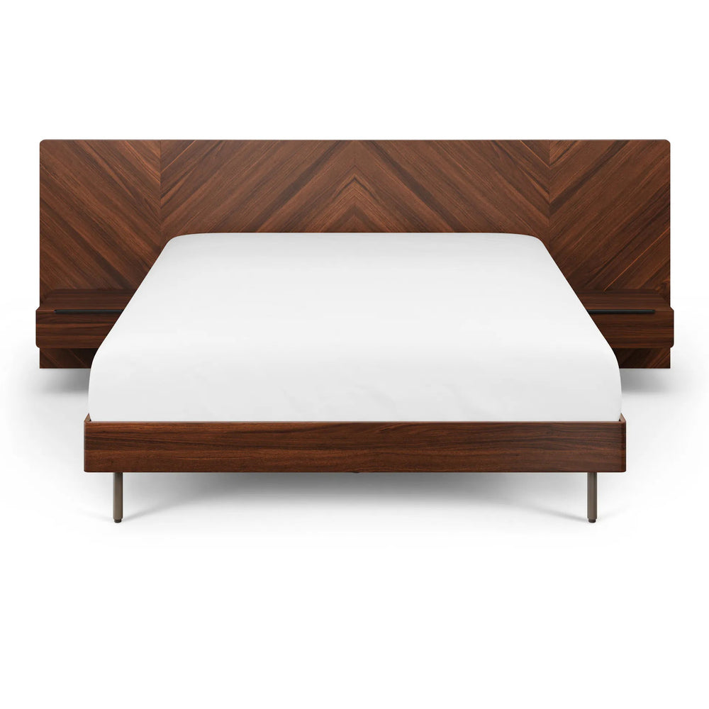 Nera Low Profile Bed with Nightstands Set - From Where Finds - Bedroom