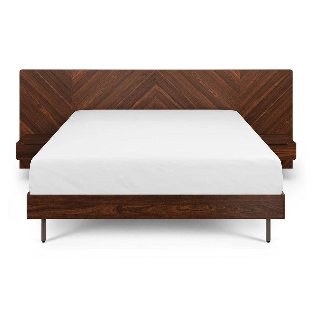 Nera Low Profile Bed with Nightstands Set - From Where Finds - Bedroom