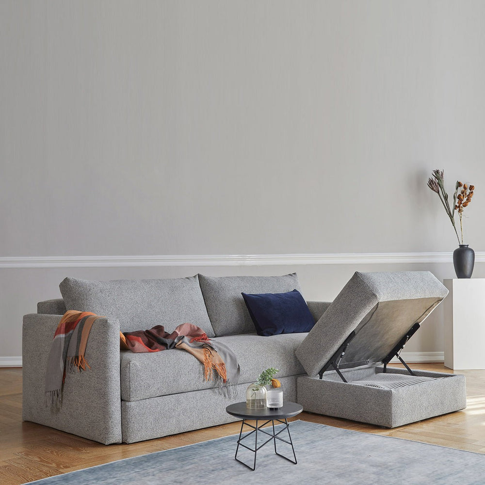 Nest with Arms Storage Sofa Bed (Queen) - From Where Finds - 