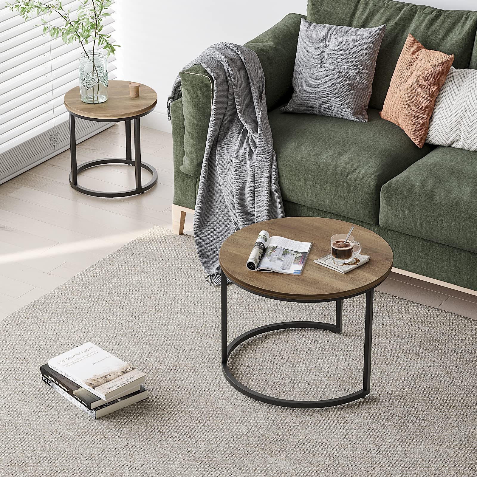 Nesting Coffee Table Set of 2 - From Where - 