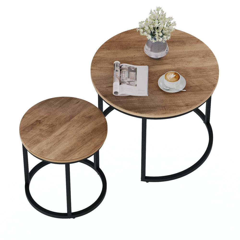 Nesting Coffee Table Set of 2 - From Where - 