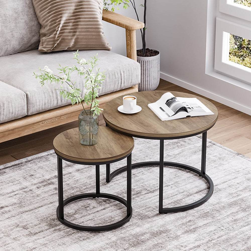 Nesting Coffee Table Set of 2 - From Where - 