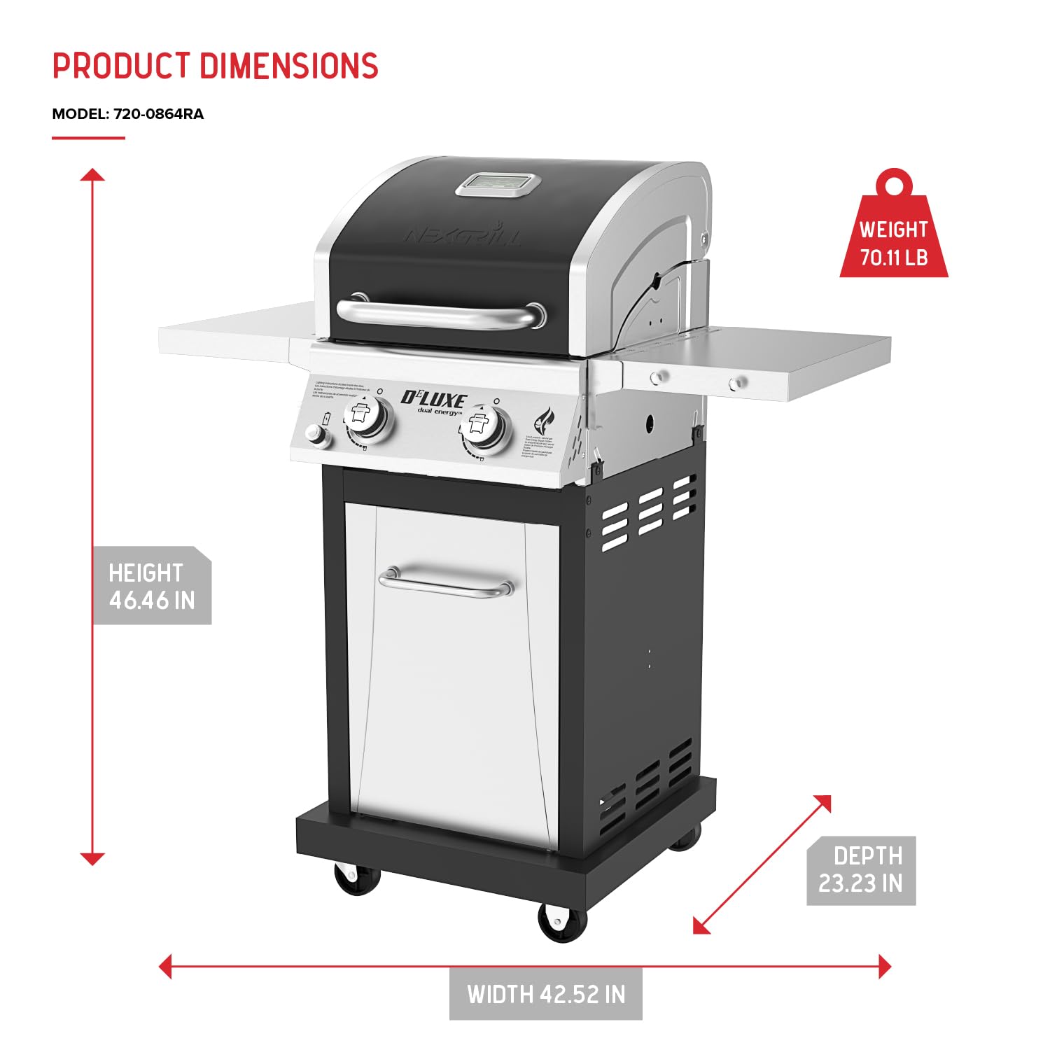 Nexgrill Deluxe 2 - Burner Gas Grill - From Where - 