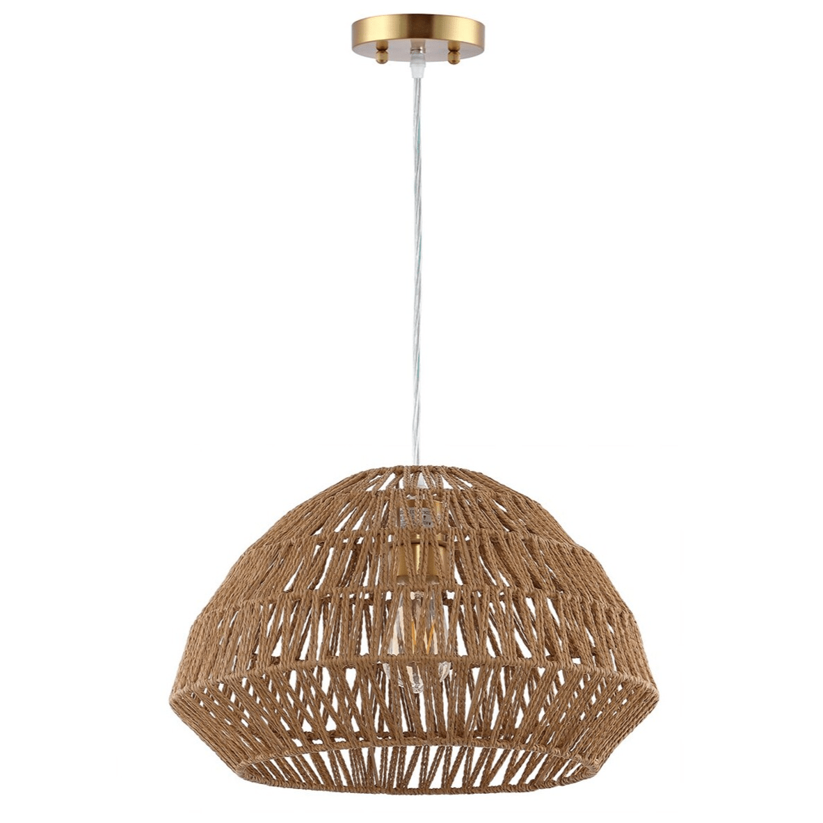 Niamh Rattan Pendant Light - From Where Finds - 