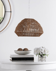 Niamh Rattan Pendant Light - From Where Finds - 