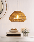 Niamh Rattan Pendant Light - From Where Finds - 