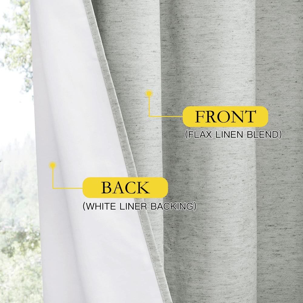 NICETOWN Grey Curtain Panels - From Where - 