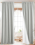NICETOWN Grey Curtain Panels - From Where - 