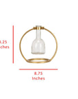 Nicol Brass Table Vase - From Where - 
