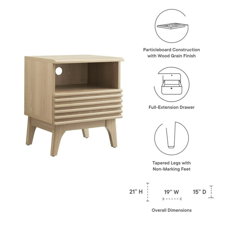 Nightstand Side End Table - From Where - 