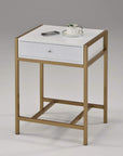 Nightstand Side End Table with Drawer - From Where - 