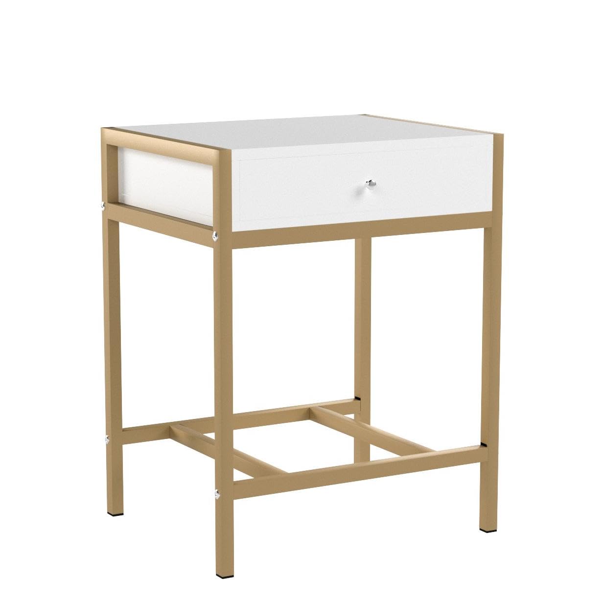 Nightstand Side End Table with Drawer - From Where - 