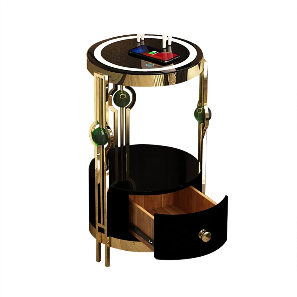 Nightstand with LED Light - From Where - 