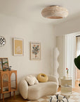 Nihar 20" Boho Rattan Caged Ceiling Fan with Lights - From Where - 