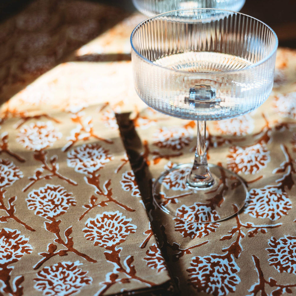 Nikhar Linen Hand - Printed Runner - From Where Finds - 