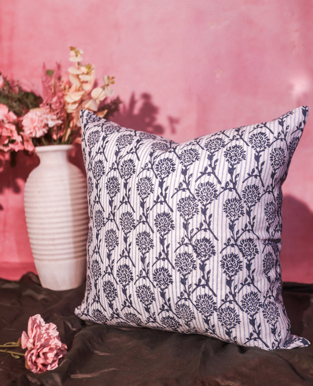 Nikhar Pure Linen Throw Pillow Cover - From Where Finds - 