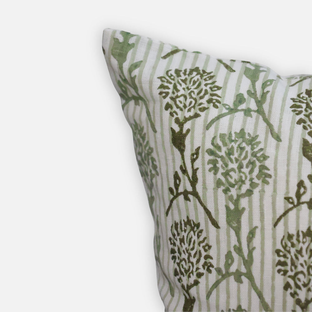 Nikhar Pure Linen Throw Pillow Cover - From Where Finds - 