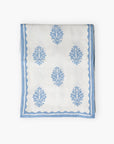 Nila Pure Linen Hand - Printed Table Runner - From Where Finds - 