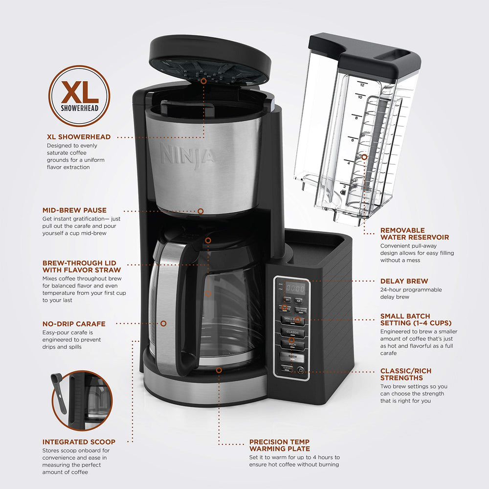 Ninja 12 - Cup Programmable Coffee Maker - From Where - 