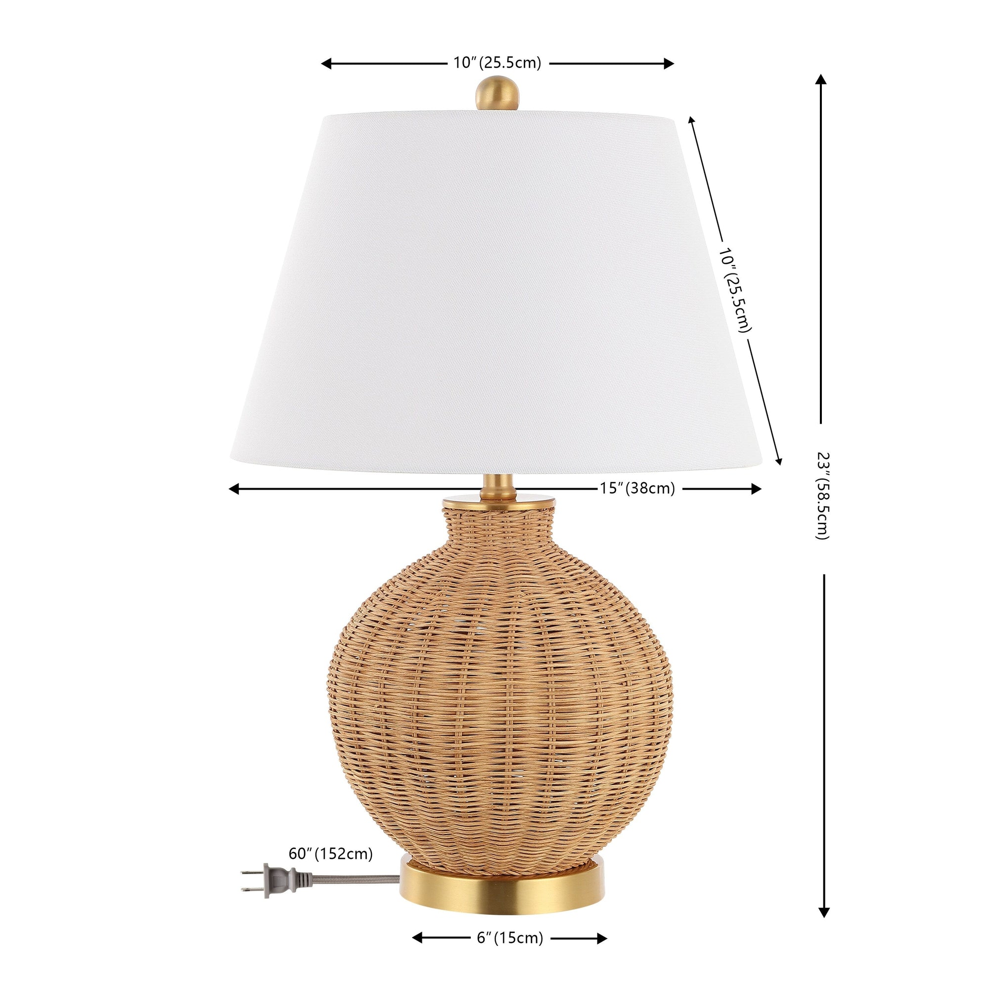 Nobuo Coastal Table Lamp - From Where - 