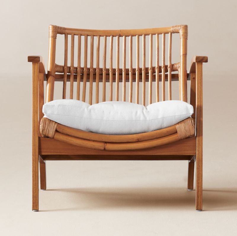 Noelie Rattan Lounge Chair - From Where - 