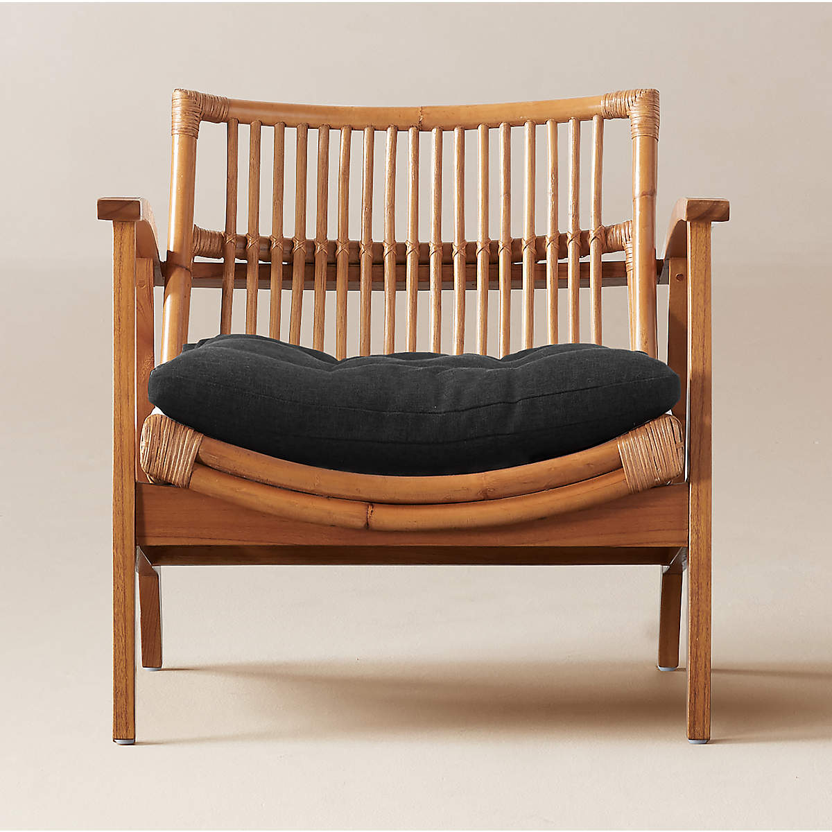 Noelie Rattan Lounge Chair - From Where Finds - 