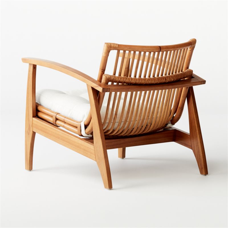 Noelie Rattan Lounge Chair - From Where - 