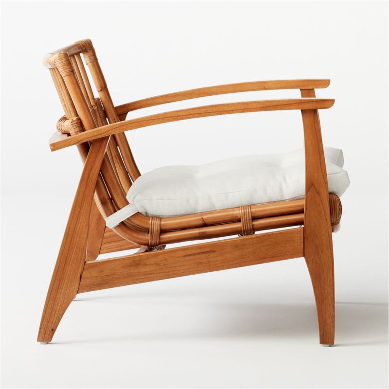 Noelie Rattan Lounge Chair - From Where - 