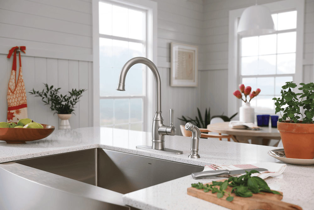 Noell One - Handle Kitchen Faucet - From Where Finds - 