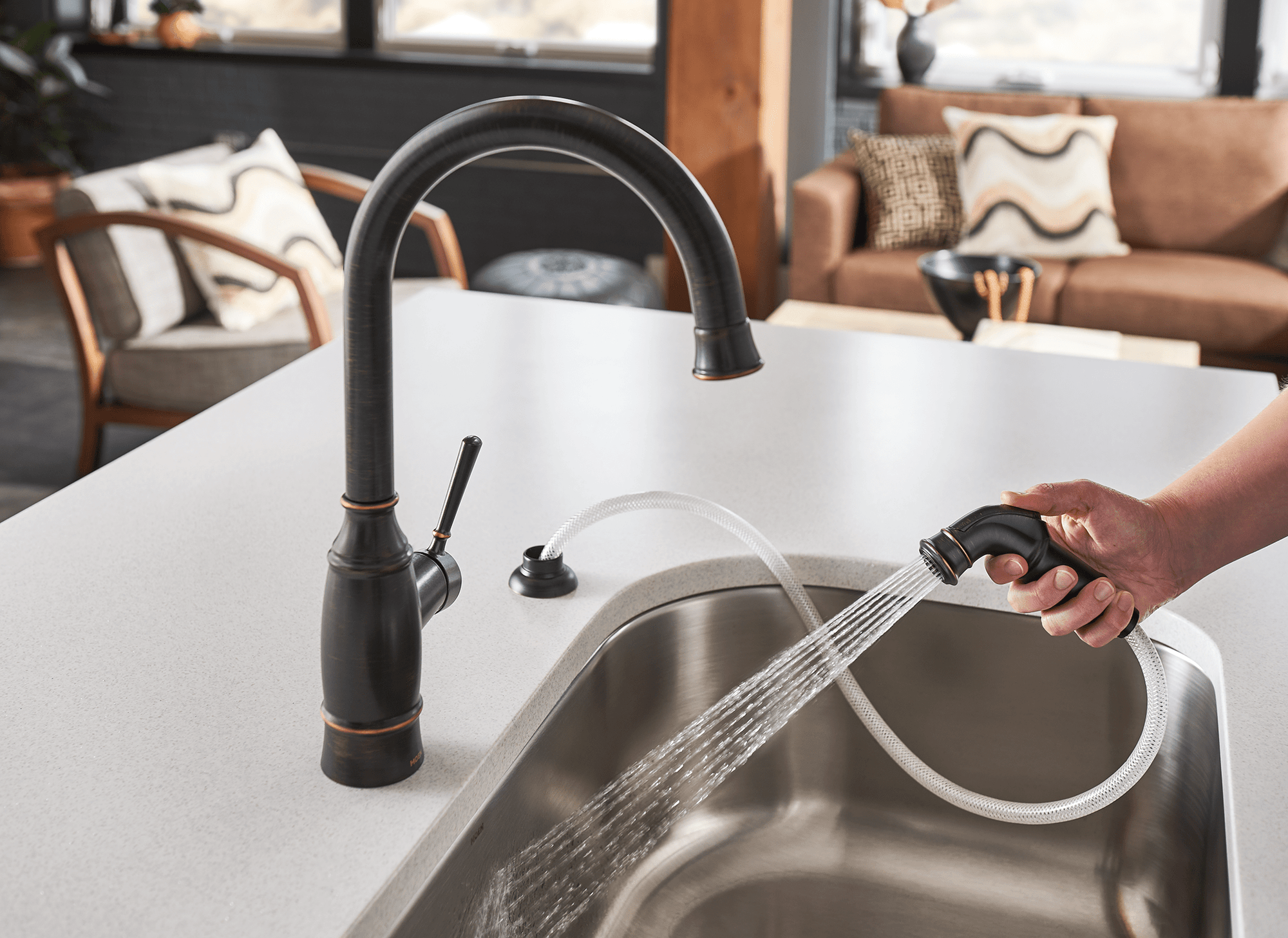 Noell One - Handle Kitchen Faucet - From Where Finds - 