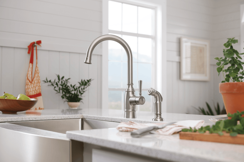 Noell One - Handle Kitchen Faucet - From Where Finds - 