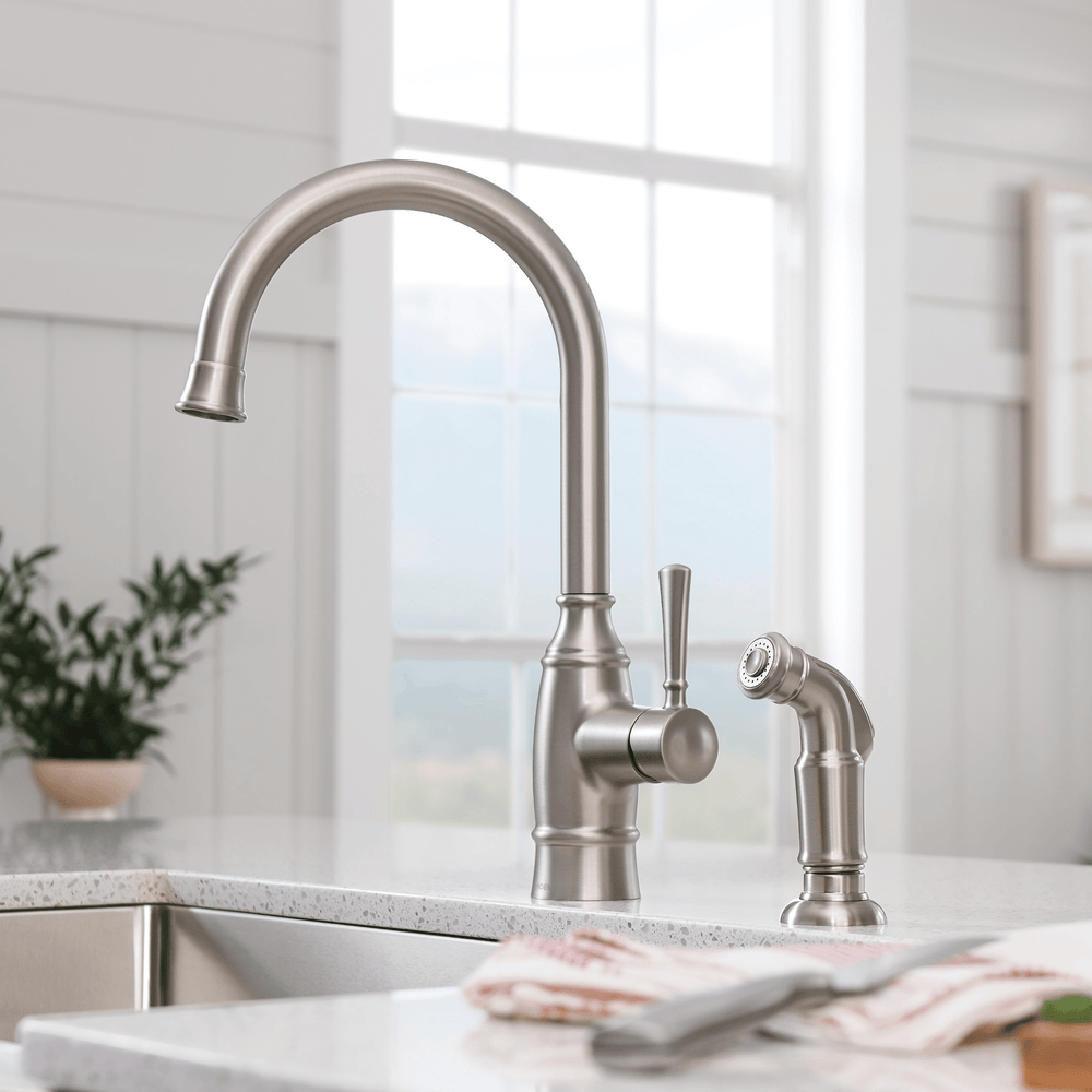 Noell One - Handle Kitchen Faucet - From Where Finds - 