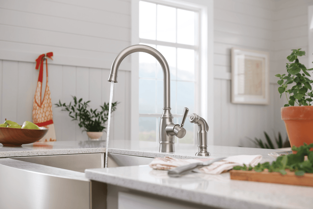 Noell One - Handle Kitchen Faucet - From Where Finds - 