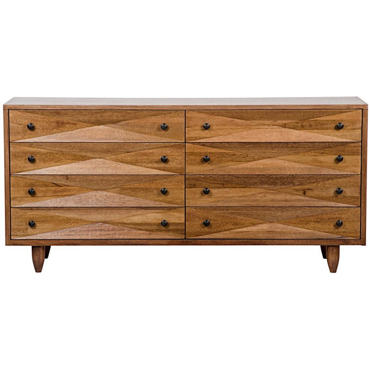 Noir Diamond Drawer Dresser - From Where - 