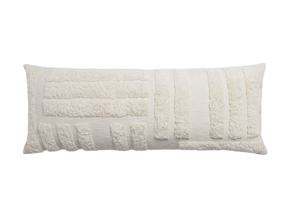 Nomad Lumbar Pillow Cover (Beige) - From Where -