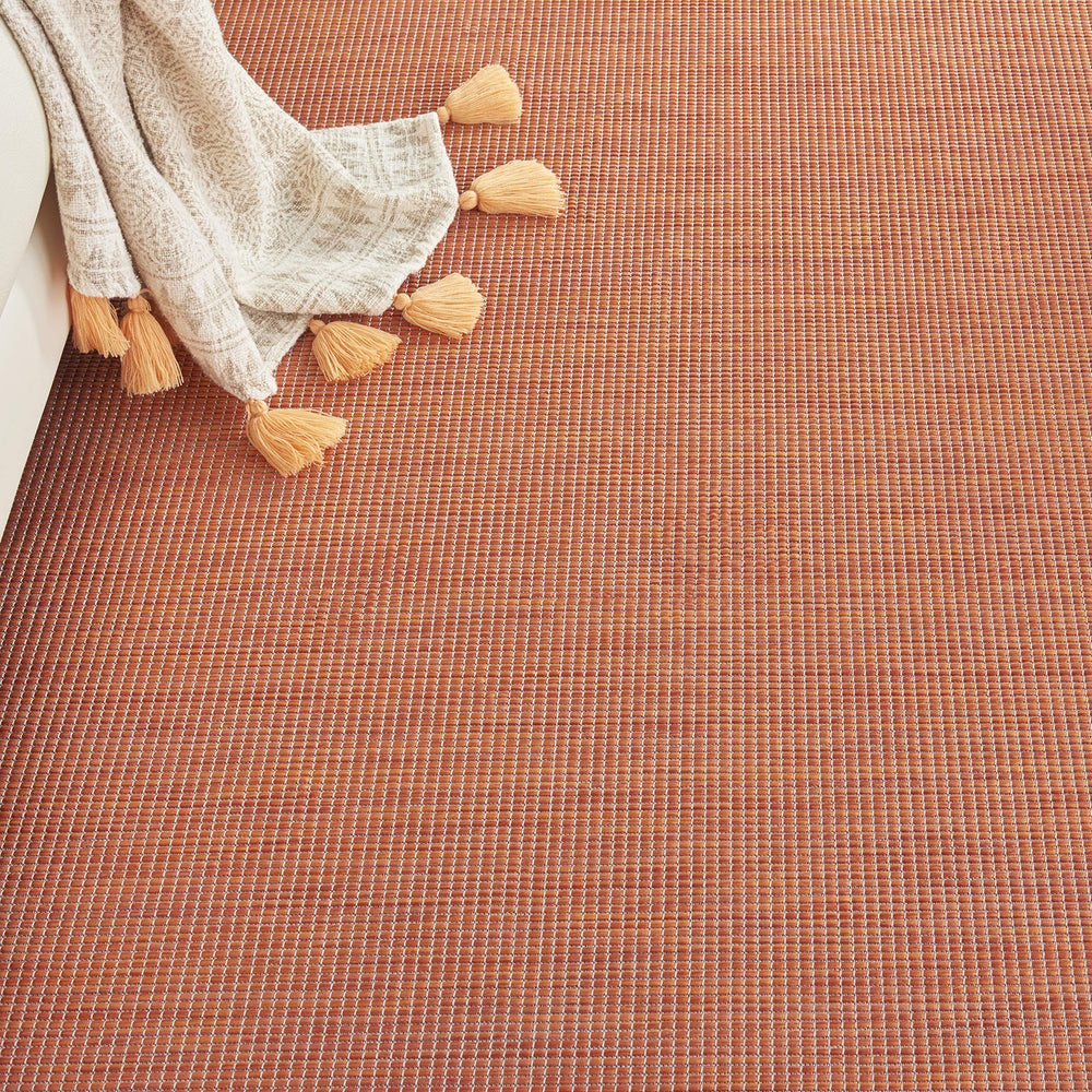 Non Shedding Terracotta Area Rug - From Where - 