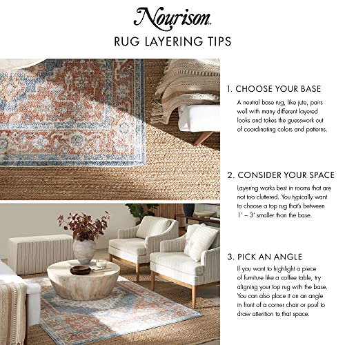 Non Shedding Terracotta Area Rug - From Where - 