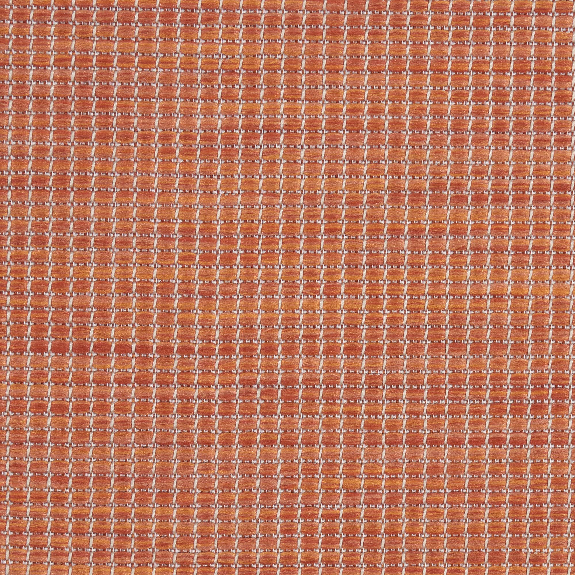 Non Shedding Terracotta Area Rug - From Where - 
