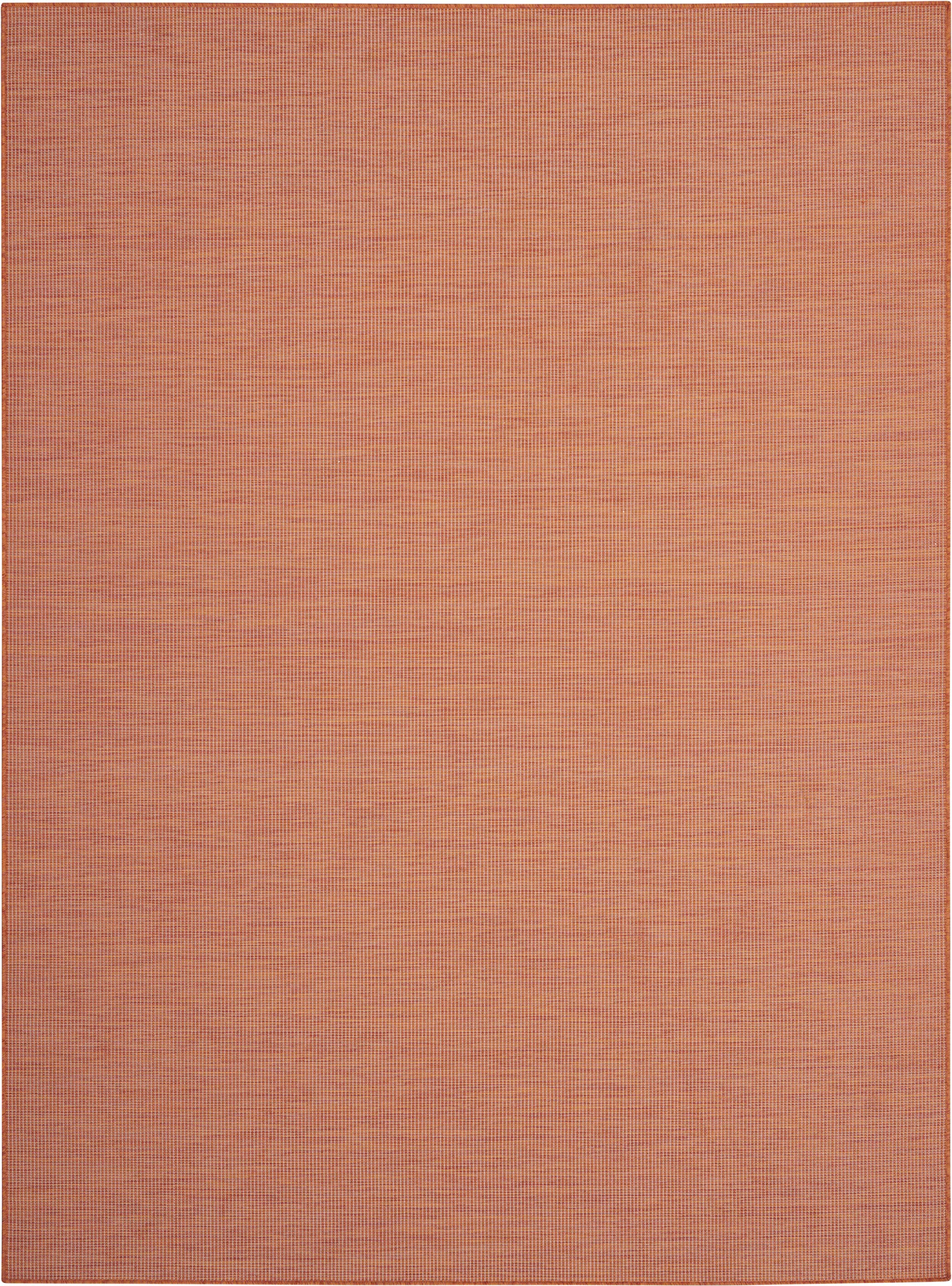Non Shedding Terracotta Area Rug - From Where - 