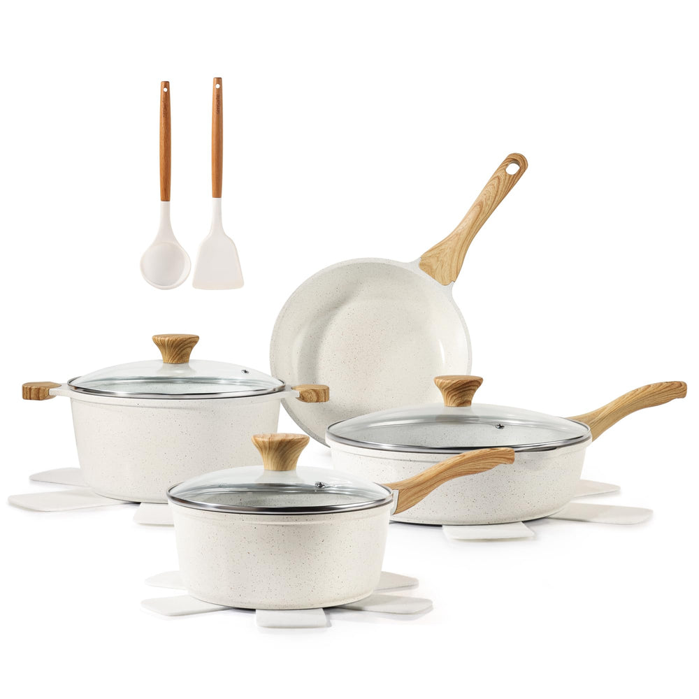 Nonstick Ceramic Cookware Set - From Where - 