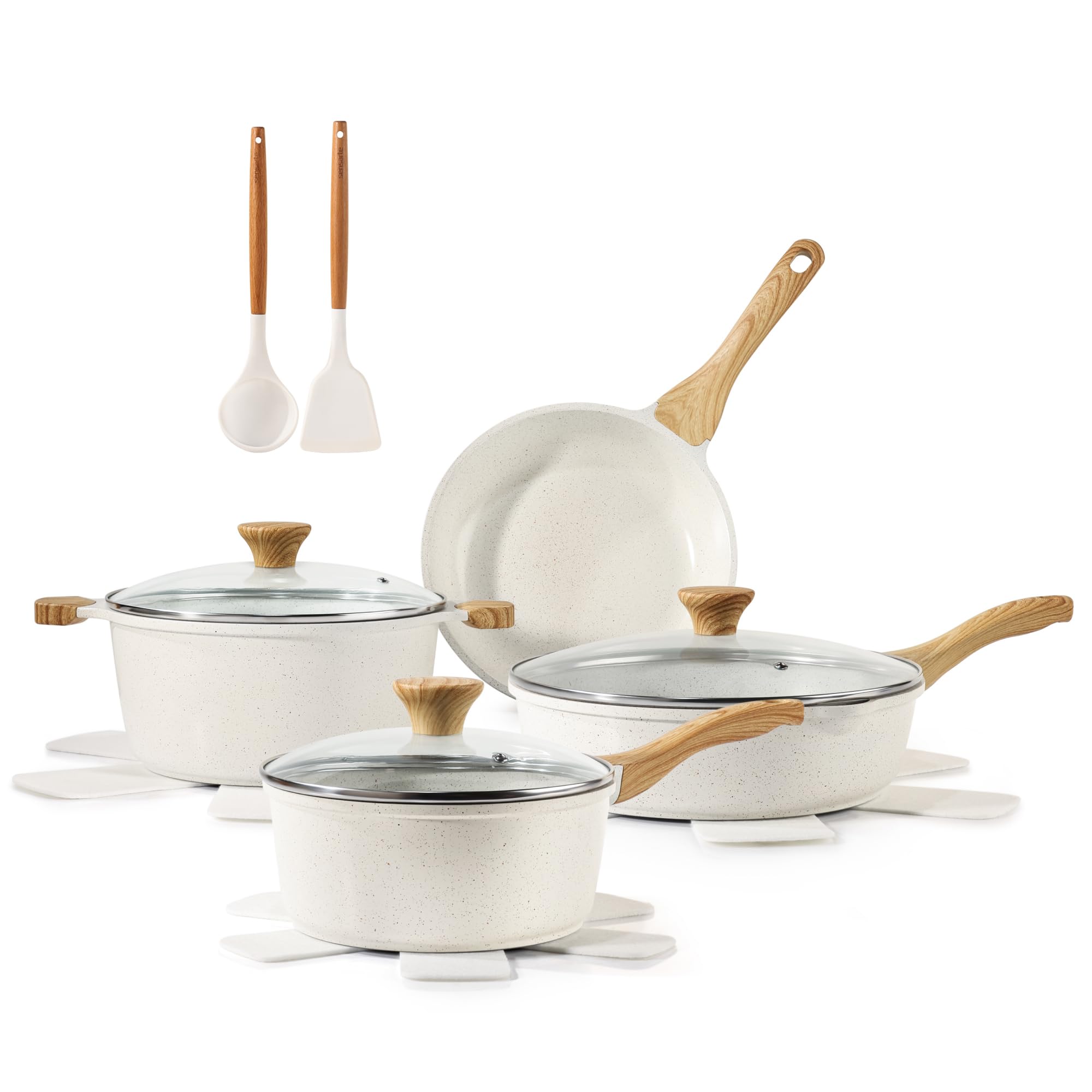 Nonstick Ceramic Cookware Set - From Where - 