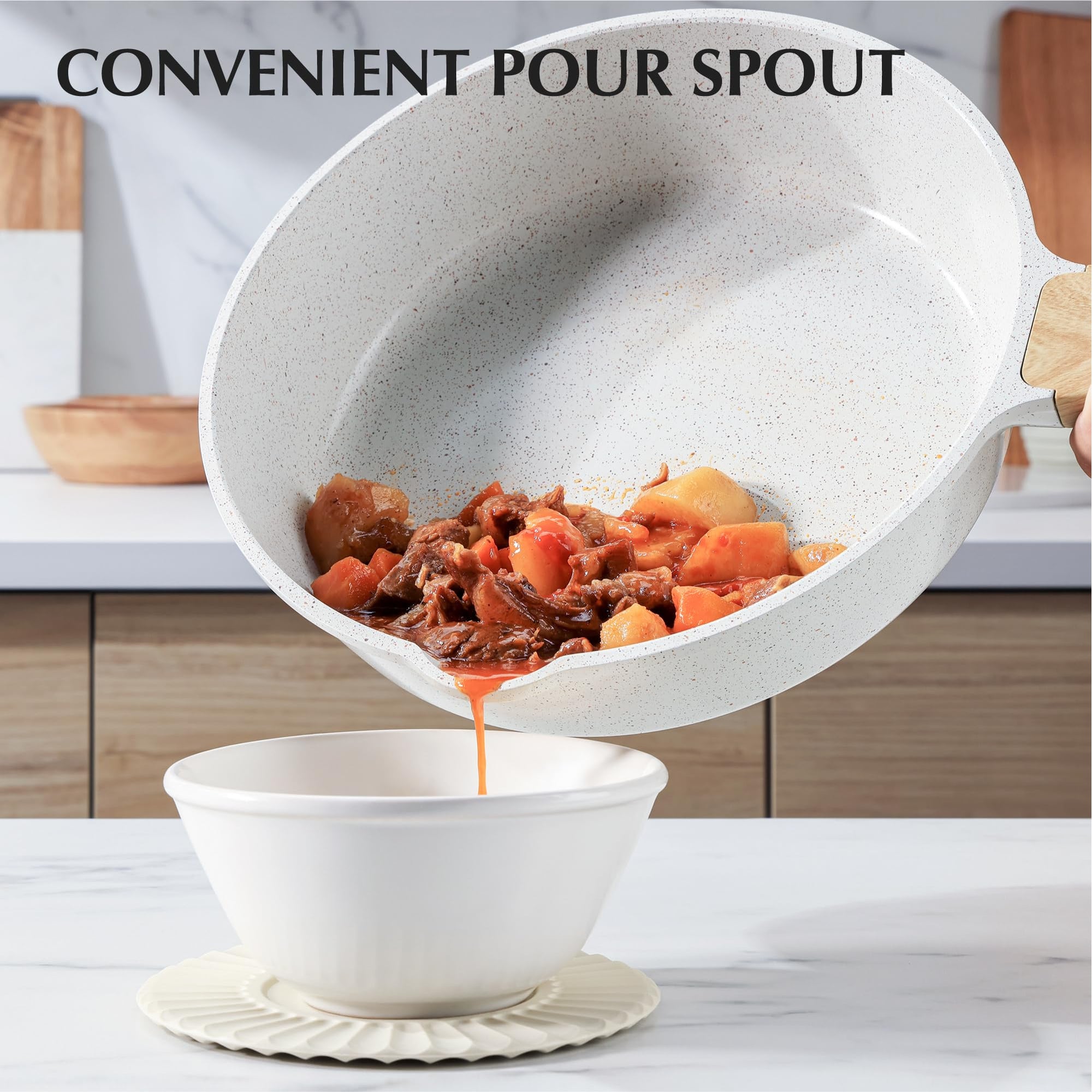 Nonstick Ceramic Cookware Set - From Where - 