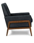 Nord 29" Leather Lounge Chair - Charme Tan - From Where - 