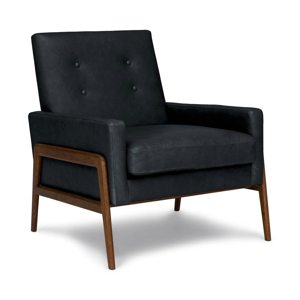 Nord 29" Leather Lounge Chair - Charme Tan - From Where - 