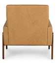 Nord 29" Leather Lounge Chair - Charme Tan - From Where - 