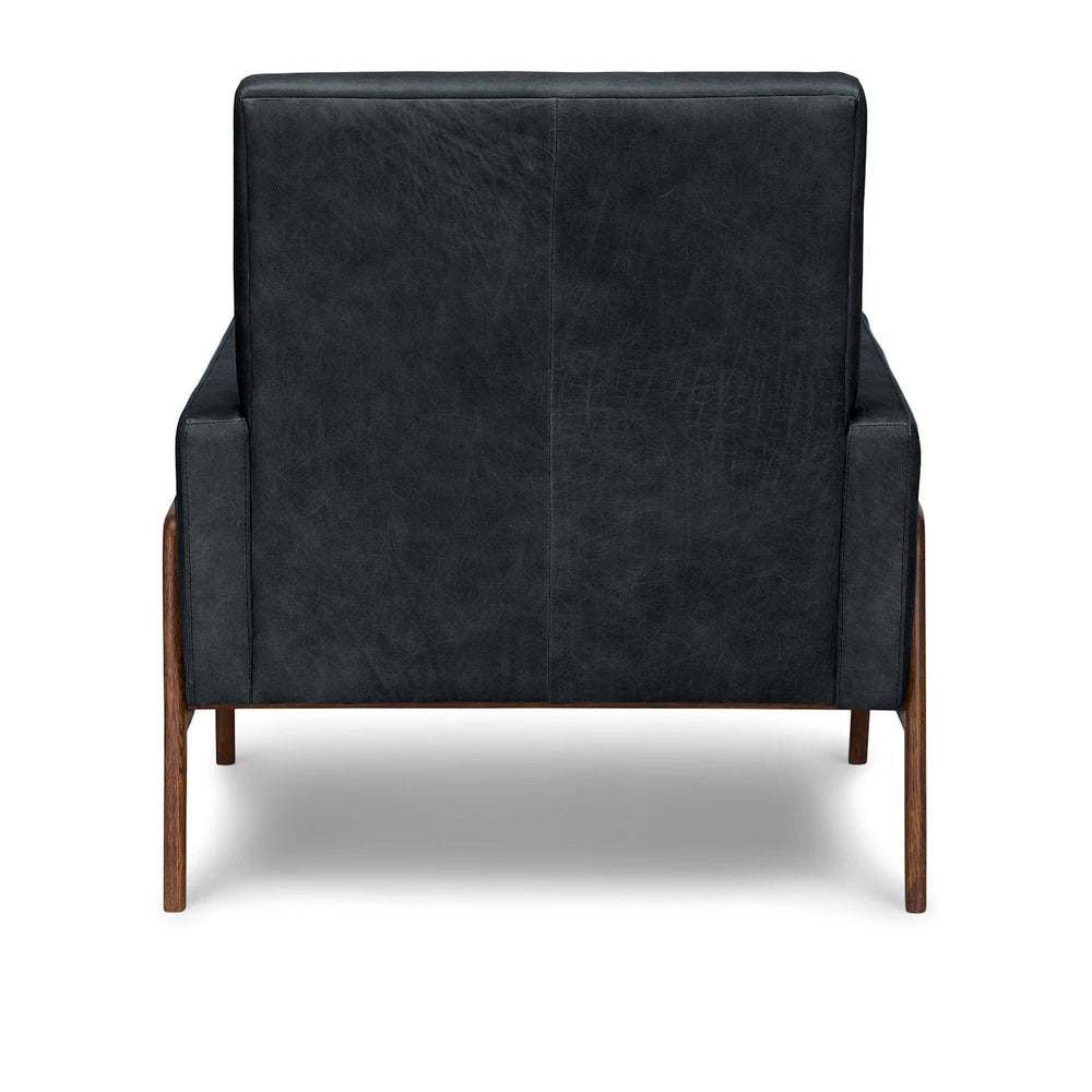 Nord 29" Leather Lounge Chair - Charme Tan - From Where - 