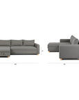 Nordby 104" Reversible Sleeper Sectional - From Where Finds - 