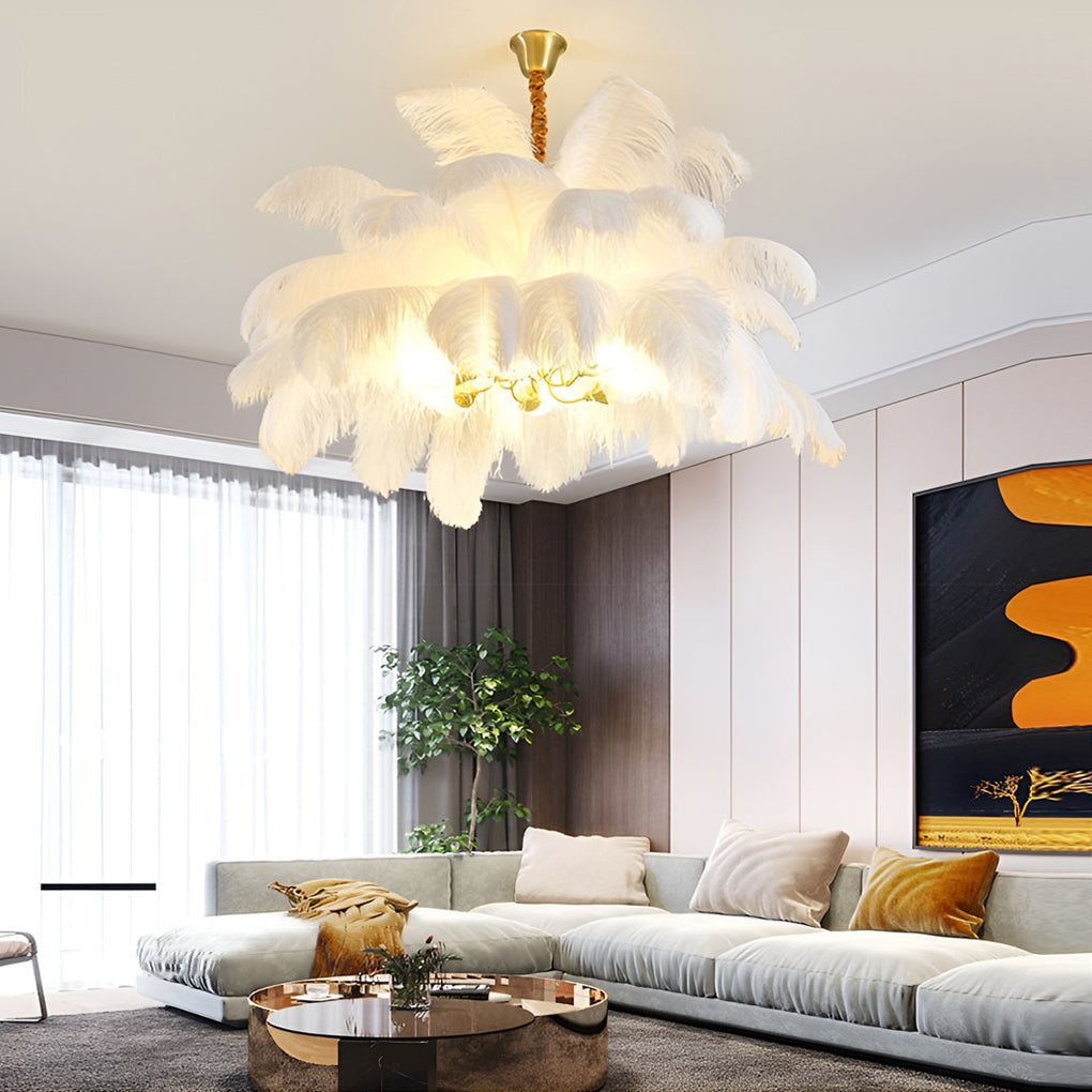 Nordic Chandelier Flush Mount Ceiling Light - From Where - 